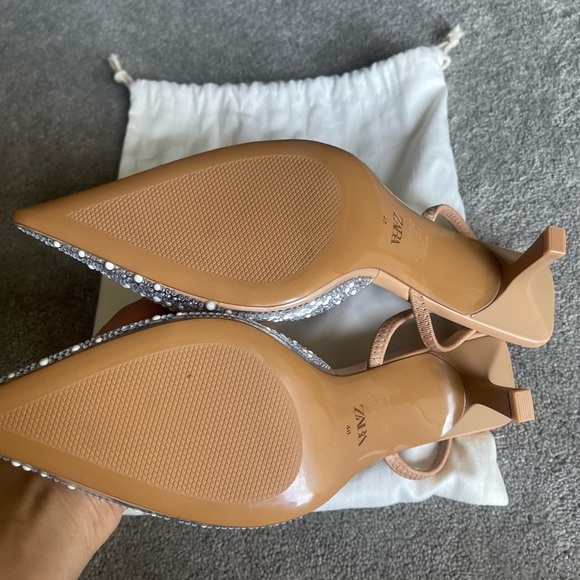 Women Zara crystal heel - Picture 6 of 11